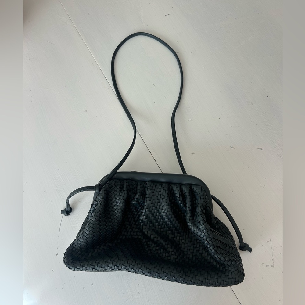 Anthropologie Teal Woven Women's Bag